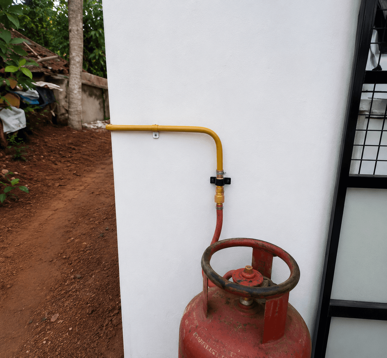 Residential LPG Pipeline Installation